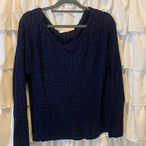Blue sweater